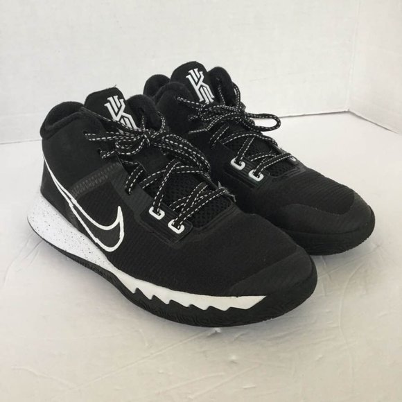 Nike Other - Nike Kyrie Flytrap 4 IV Basketball Shoes Black White Boys (CT5537-001) Sz 3.5Y